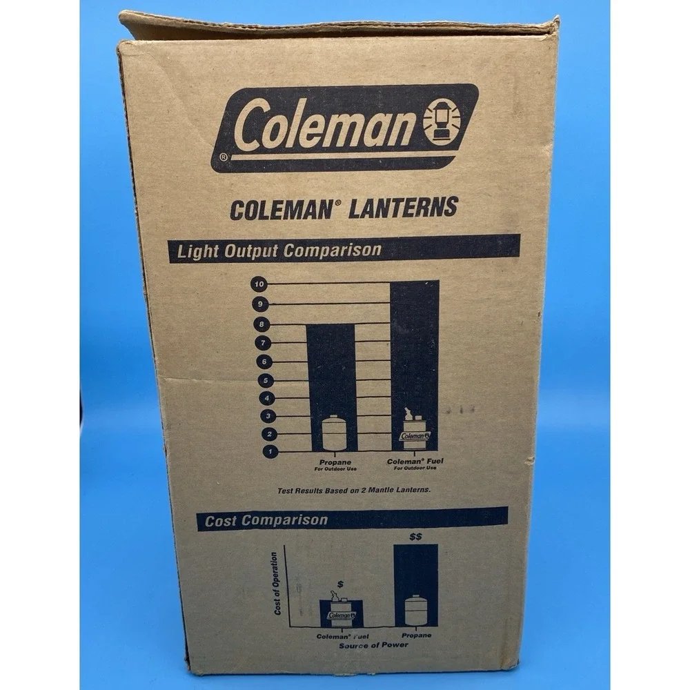 Vintage Coleman Northstar Propane Lantern 2500-750 with Original Box.  Camping